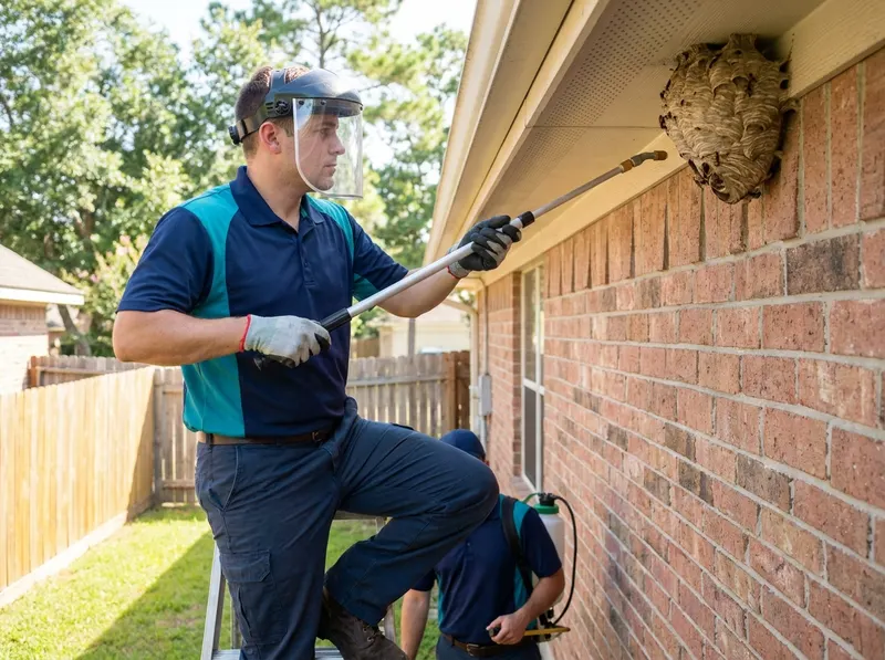 Stinging Insect and Wasp Nest Removal in Houston, TX